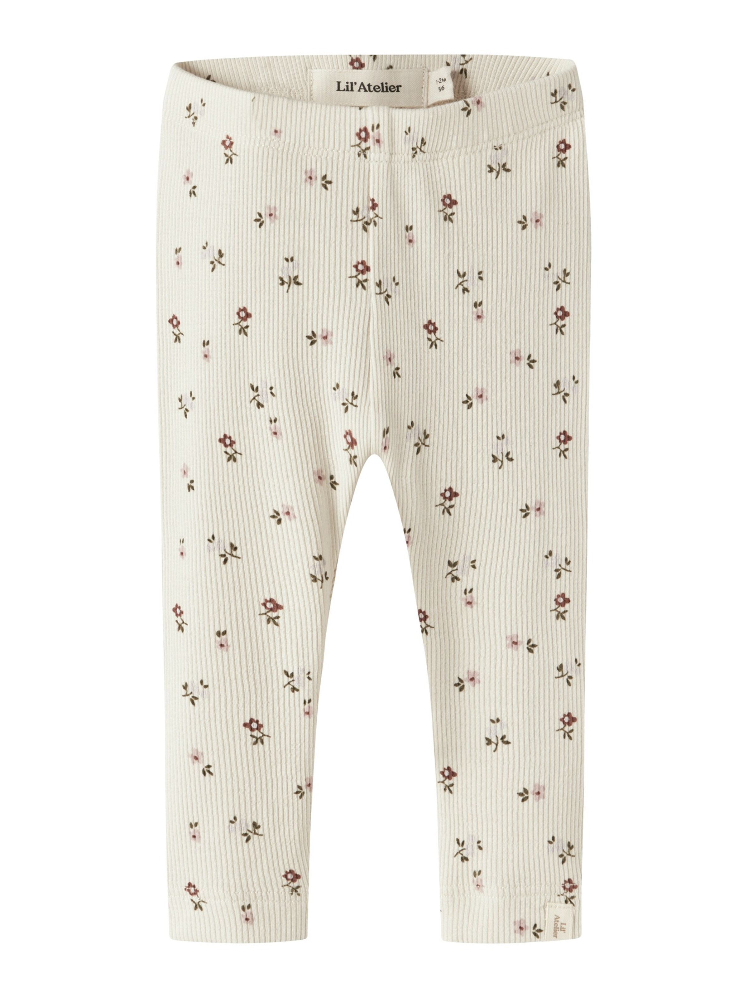 Lil'Atelier Leggings 'NBFGAGO' in Beige: Vorderseite