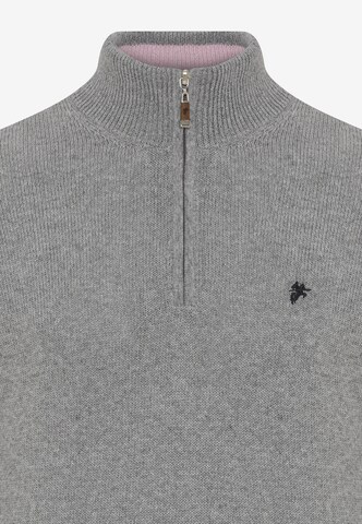 DENIM CULTURE Sweater 'Maddox' in Grey