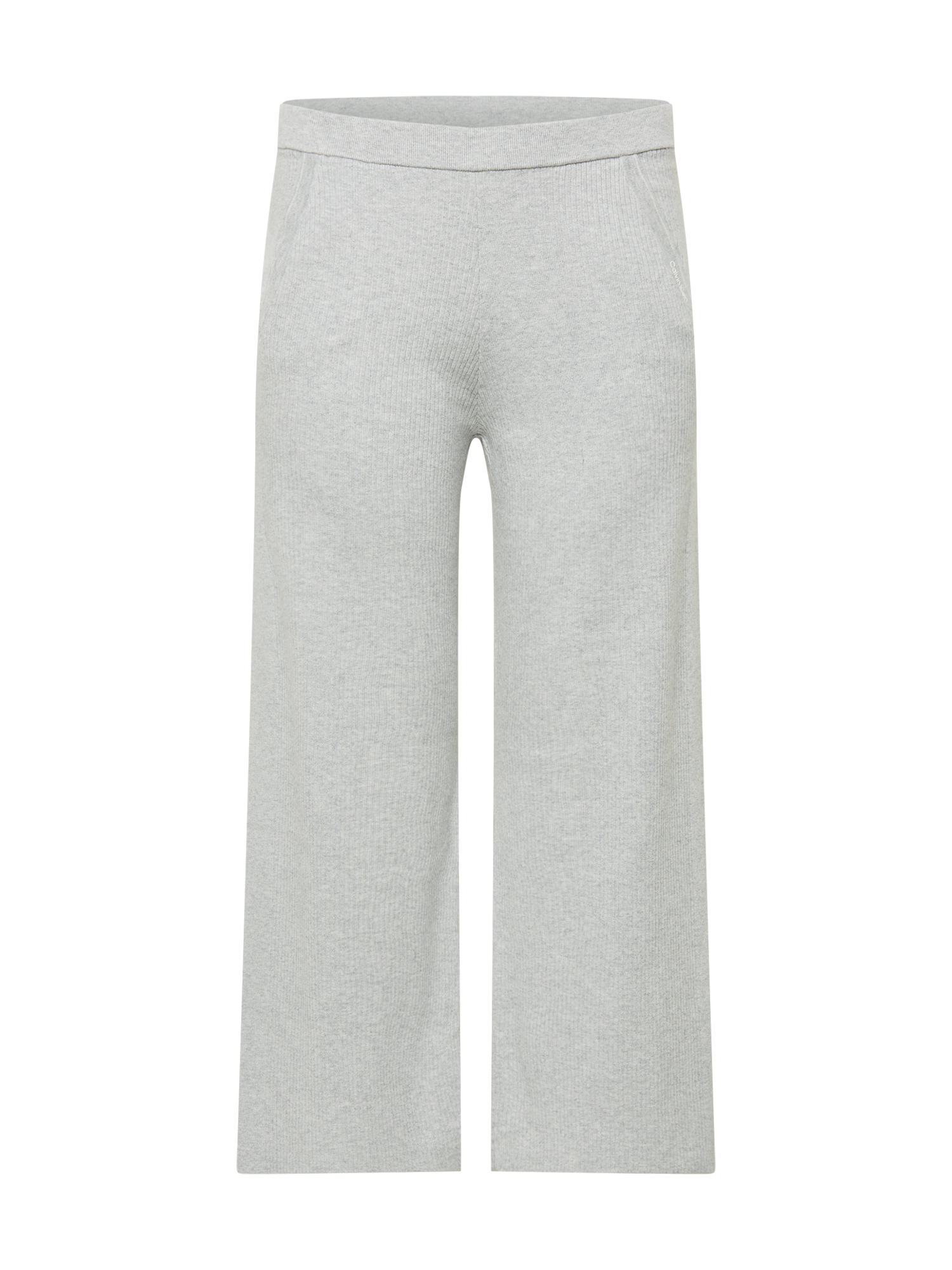 6jpuR Plus size Calvin Klein Curve Spodnie w kolorze Jasnoszarym 