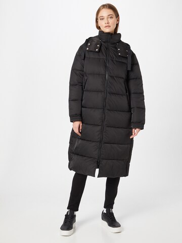 HUGO Χειμερινό παλτό 'Favina' σε μαύρο