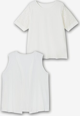 SHEEGO Shirt in White: front