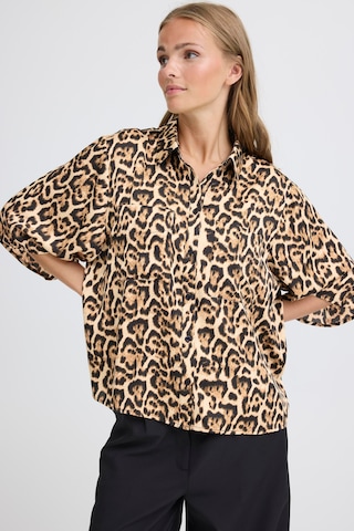 T-shirt ICHI en marron