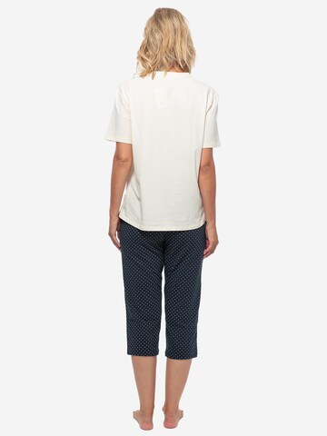 SCHIESSER Pajama 'Organic Cotton' in White