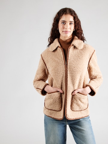 WHITE STUFF Between-Season Jacket 'Elm Borg' in Brown: front