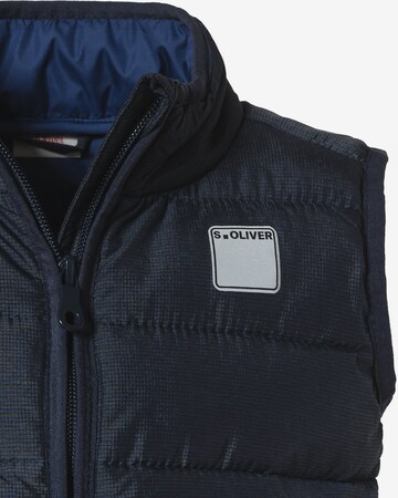 s.Oliver Vest in Blue