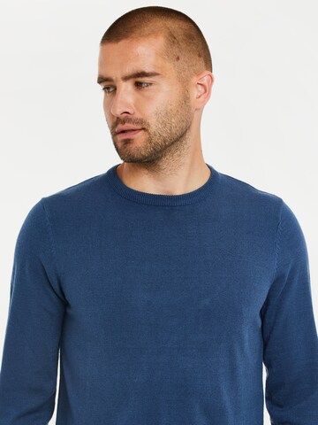 Pull-over Threadbare en bleu