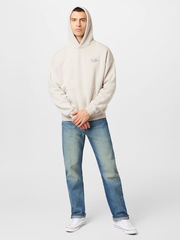 Abercrombie & FitchSweater majica - bijela boja