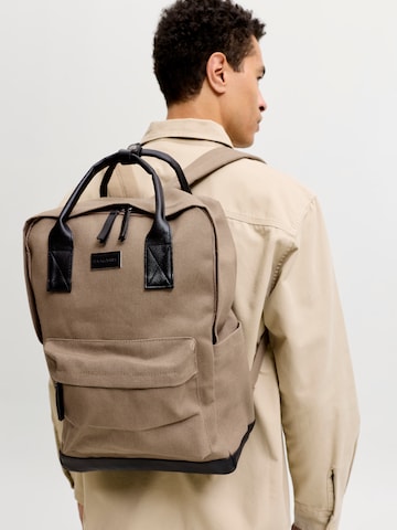 JACK & JONES Backpack 'JACPASCAL' in Brown