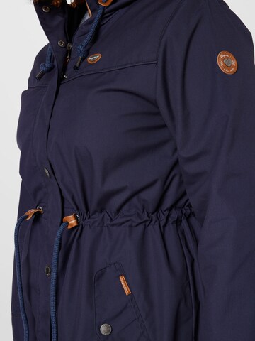 Ragwear Plus Parka 'CANNY' in Blau