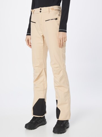 Regular Pantalon de sport BRUNOTTI en beige : devant