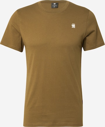 T-Shirt 'Graw' G-STAR en vert : devant