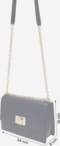 FURLA - Mala de ombro '1927' em azul