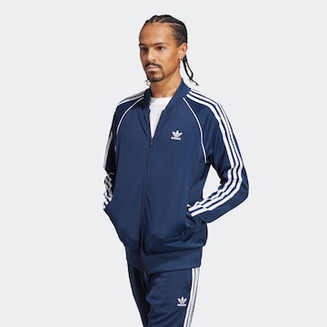 ADIDAS ORIGINALS Sweatvest 'Adicolor Classics Sst' in Blauw: voorkant