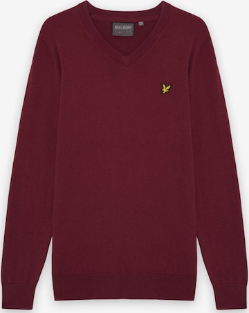 Lyle & Scott Pullover in Rot: Vorderseite
