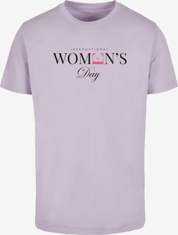 T-Shirt 'WD - International Women's Day 1' Merchcode en violet : devant