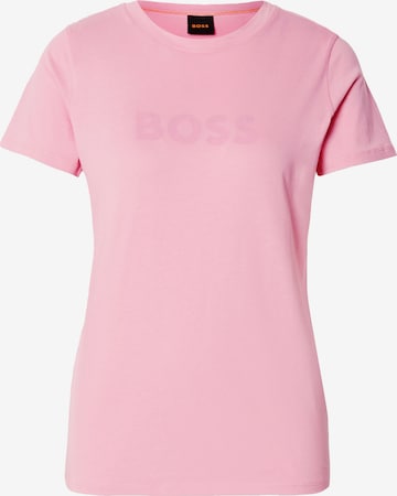 T-shirt BOSS en rose : devant