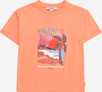 GARCIA Shirt in Oranje: voorkant