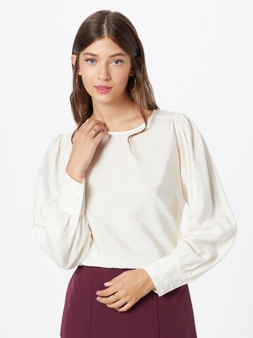 MSCH COPENHAGEN Blus 'Dalia' i beige: framsida