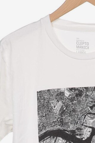 Cleptomanicx Shirt in L in White