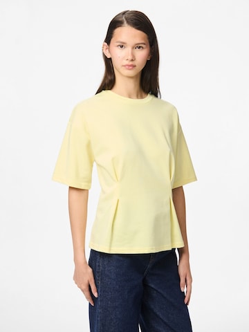 PIECES Shirts 'PCSKYLAR' i gul: forside