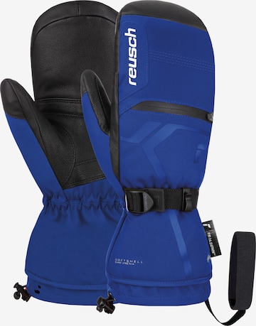 REUSCH Athletic Gloves 'Down Spirit GORE-TEX Mitten' in Blue: front