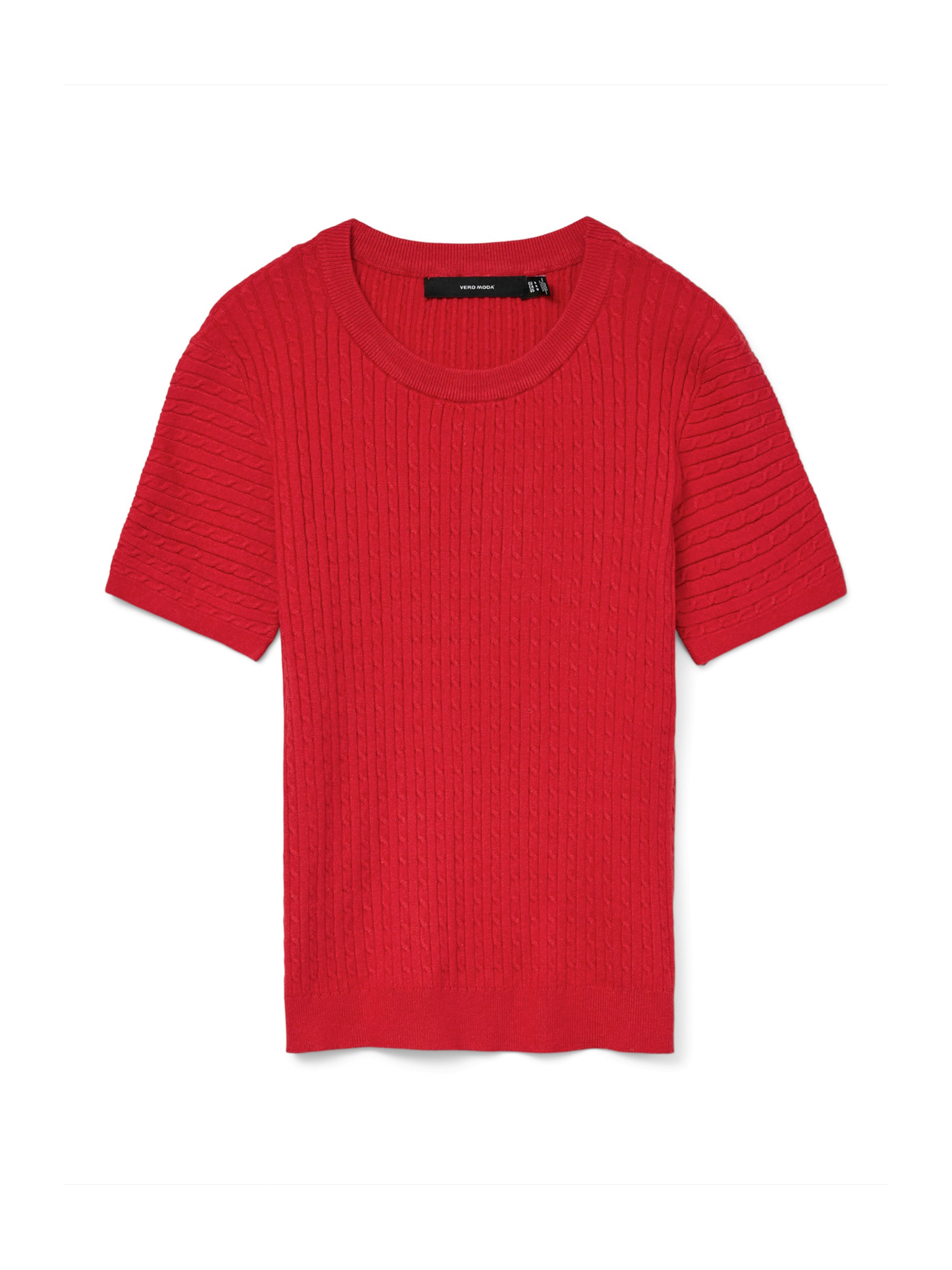 sarkans VERO MODA Džemperis 'VMMIRLA': no priekšpuses