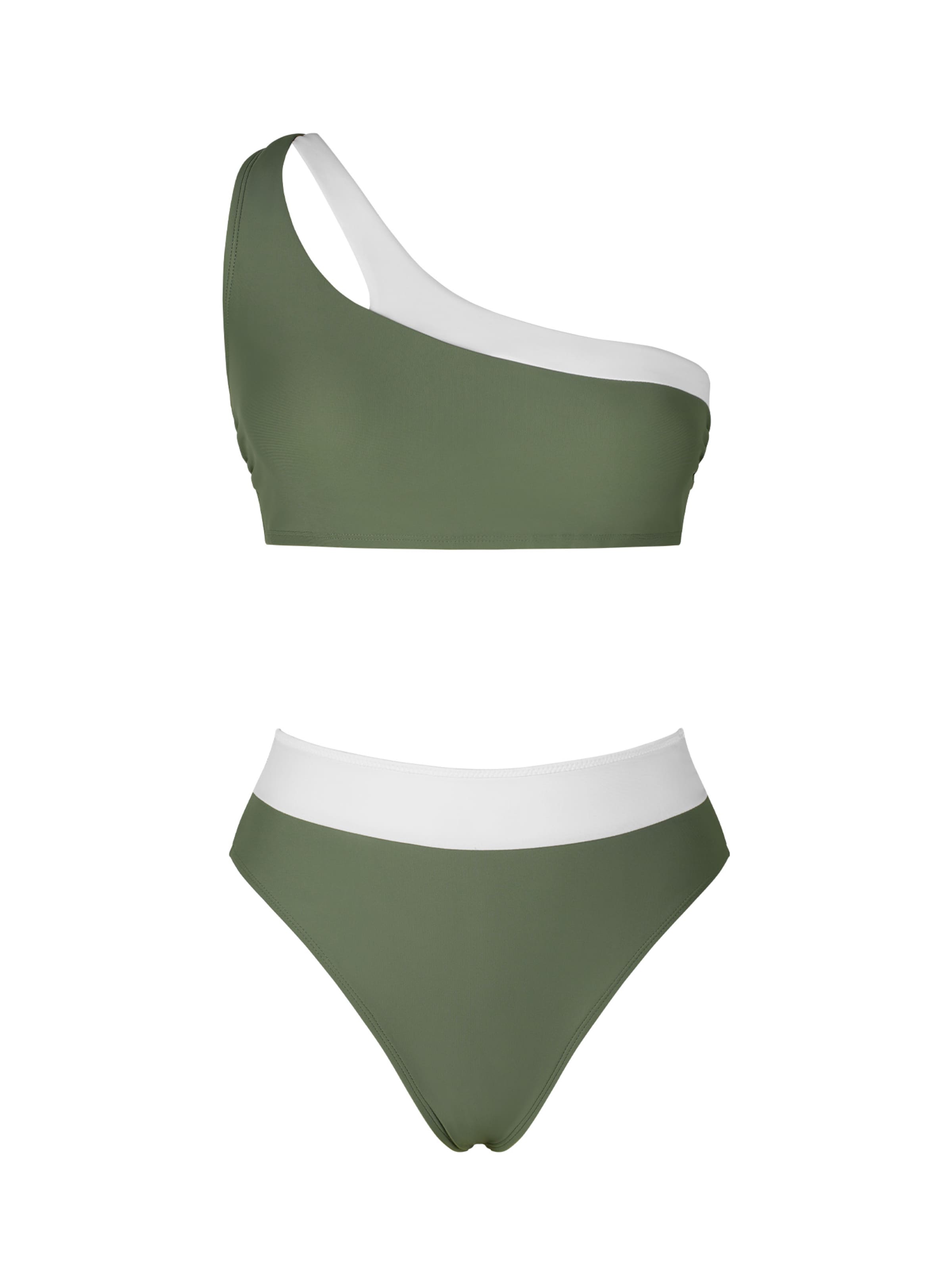 Cupshe Bikini in Grün: Vorderseite