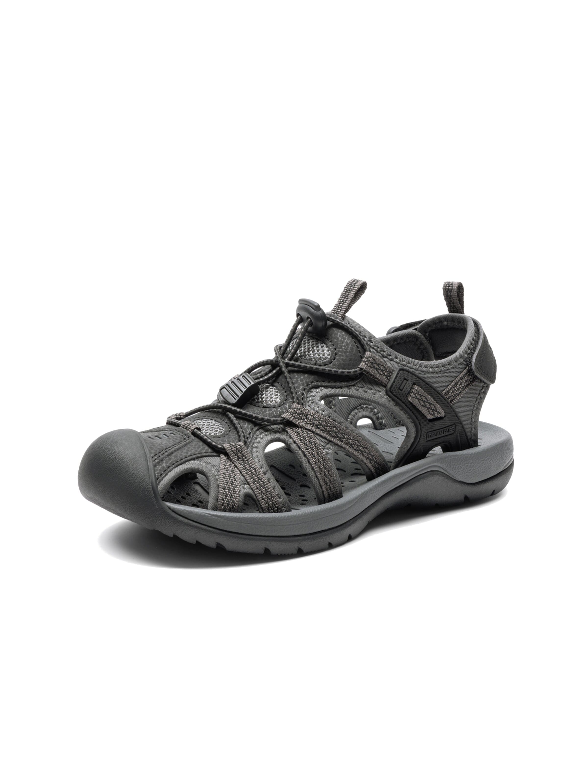 Dream Pairs T-bar sandals in Black: front