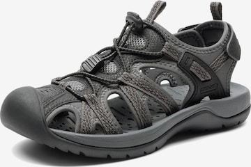 Dream Pairs T-bar sandals in Black: front