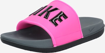 Nike Sportswear Badeschuh 'Offcourt' in Pink: predná strana