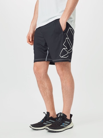 Regular Pantaloni sport 'Hype' de la ADIDAS PERFORMANCE pe negru