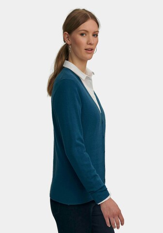 Peter Hahn Knit Cardigan 'CORA' in Blue