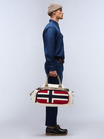 Borsa da viaggio di NAPAPIJRI in beige