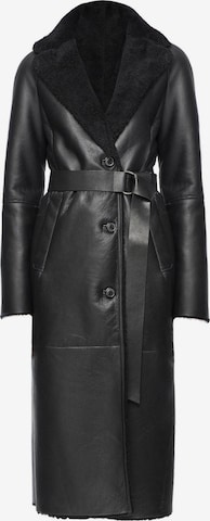 VESPUCCI BY VSP Wintermantel 'Hailey' in Schwarz: Vorderseite