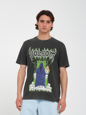 Volcom Shirt 'STONE LORD' in Zwart: voorkant