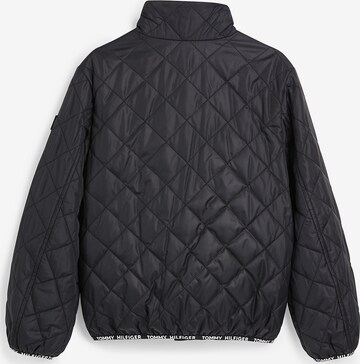 TOMMY HILFIGER Between-Season Jacket 'Diamond' in Black