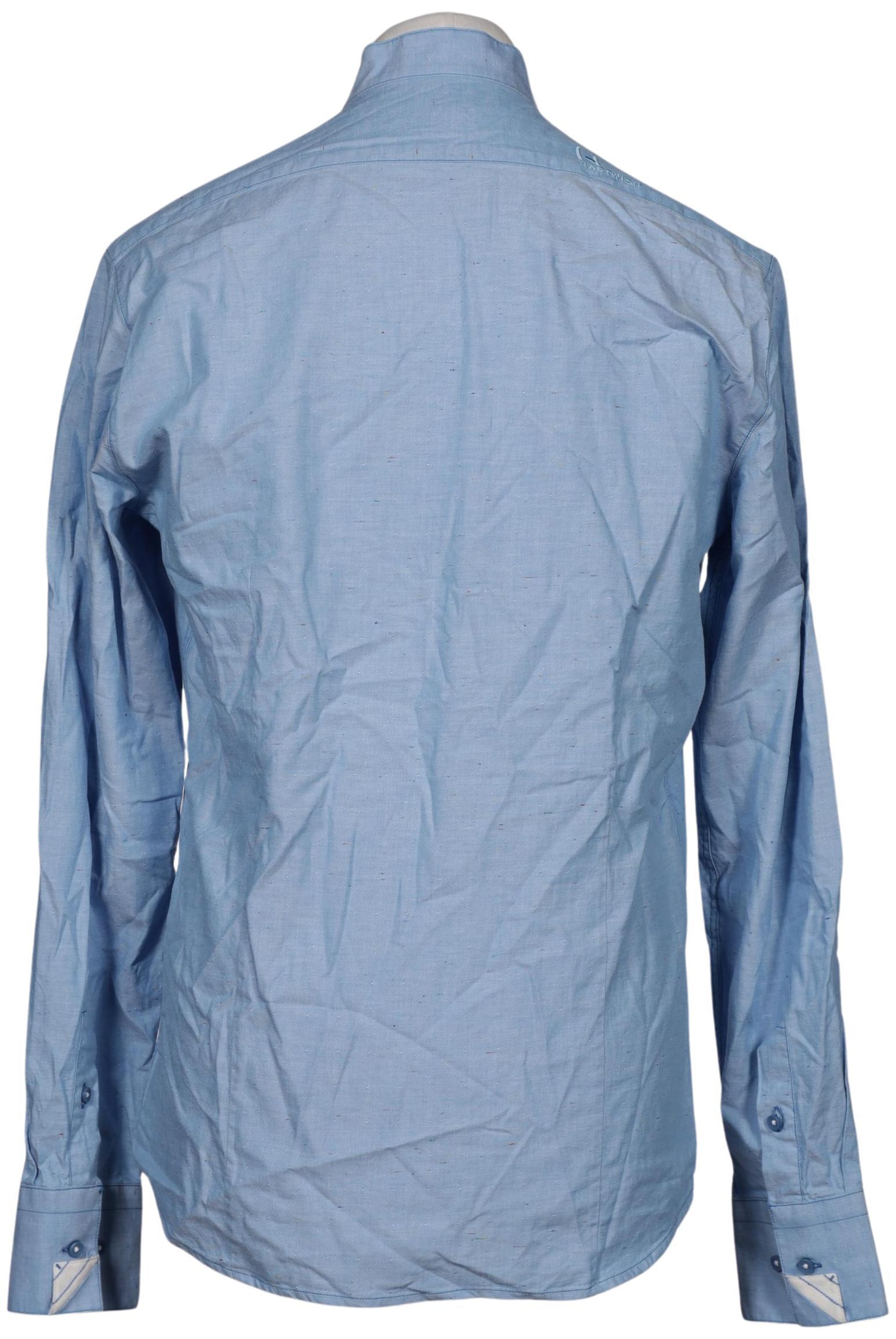 HARTWICH Button Up Shirt in M in Blue
