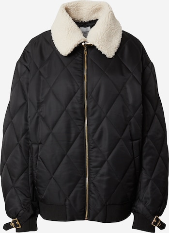 Hoermanseder x About You Between-Season Jacket 'Lucia' in Black: front