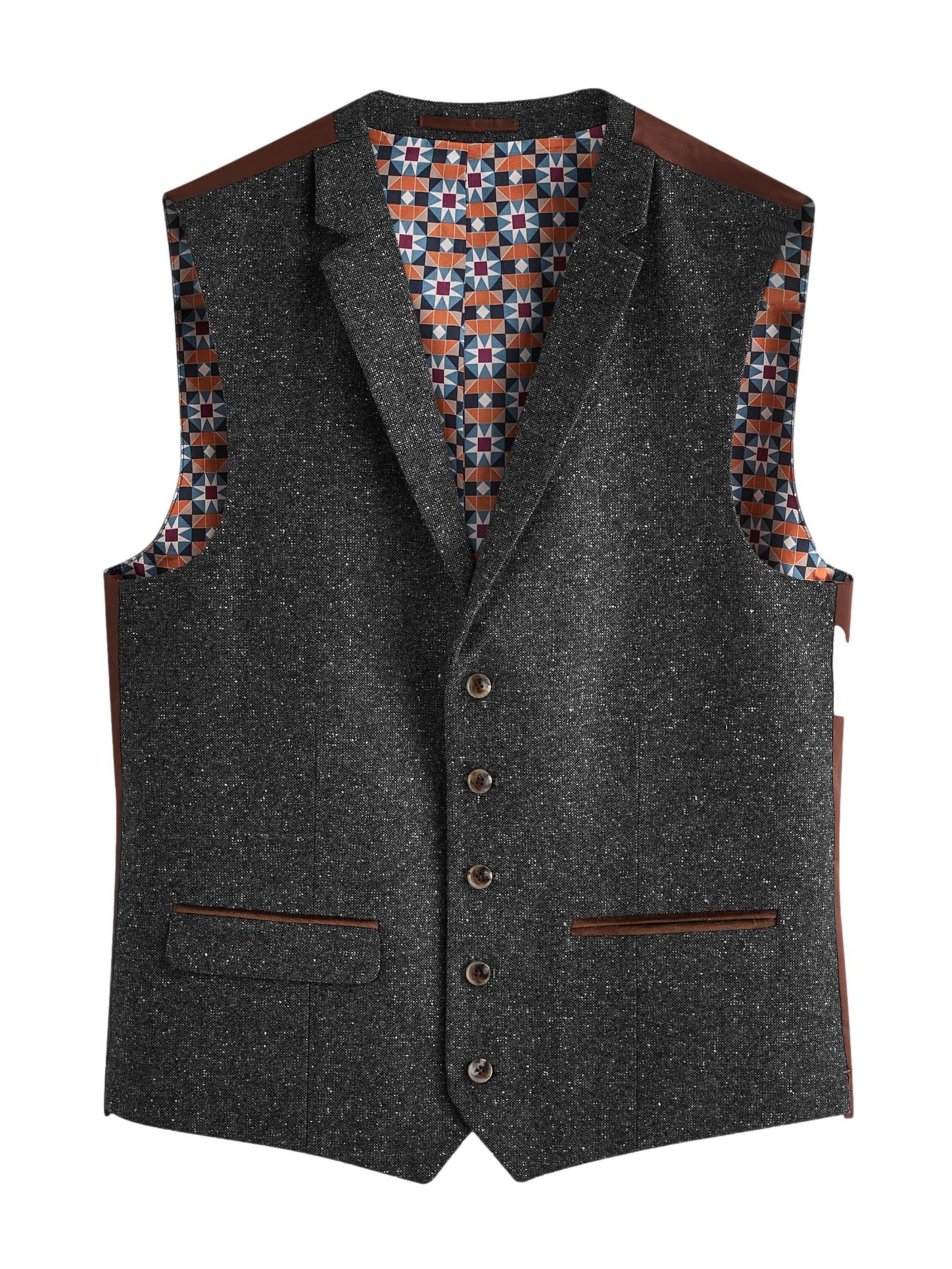 Next - Chaleco para traje en gris: frente