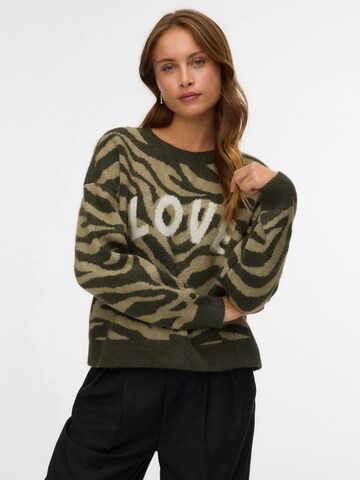 VERO MODA Pullover 'VMNewkai' in Grün: Vorderseite