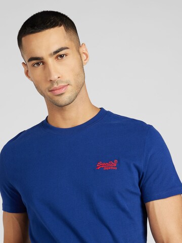 Superdry T-Shirt in Blau