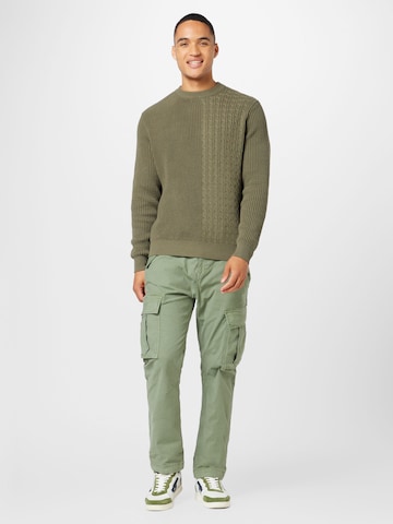 ABOUT YOU Sweater 'Willi' in Green