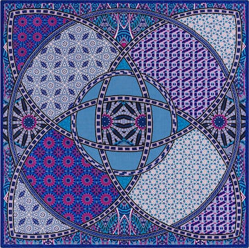 Foulard 'KALEIDOSKOPE NICKY' di Roeckl in colori misti: frontale