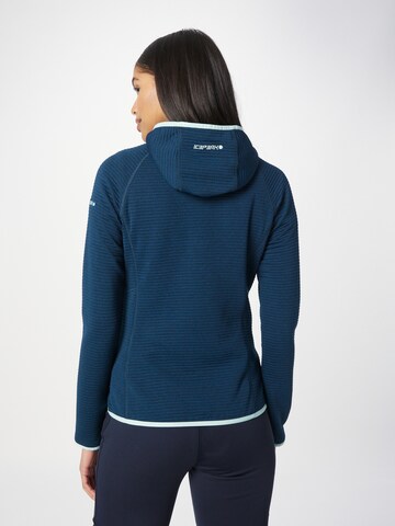 ICEPEAK Athletic fleece jacket in Blue
