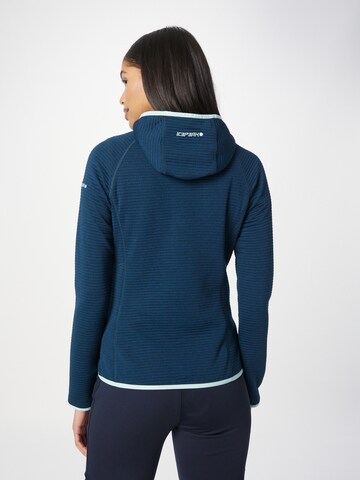 ICEPEAK Athletic Fleece Jacket in Blue