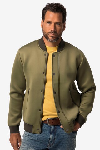 JP1880 Between-Season Jacket in Green: front