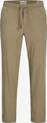 Pantalon 'JJStace Breeze' JACK & JONES en marron : devant