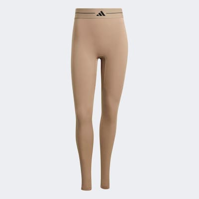ADIDAS PERFORMANCE Workout Pants in Beige / Black, Item view