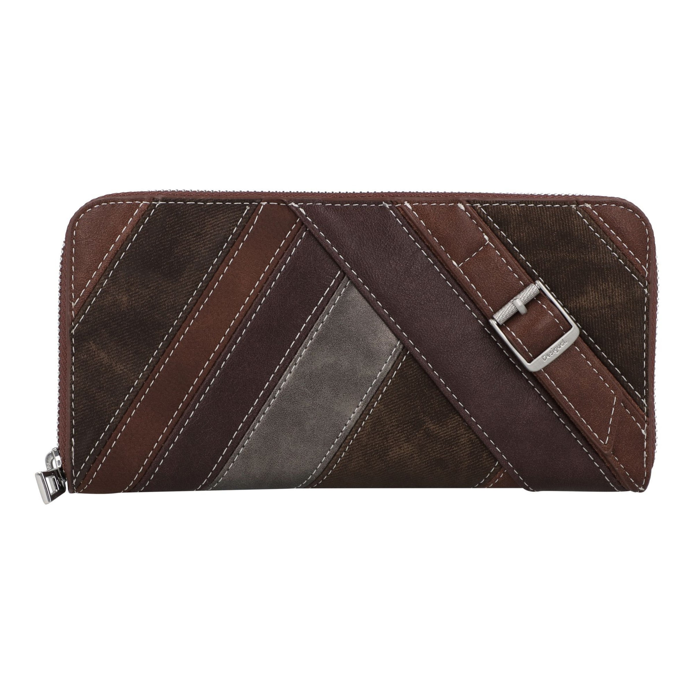 Desigual Wallet 'Fibonacci Fiona' in Brown: front