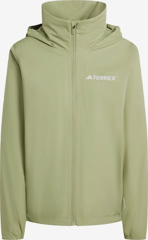 Giacca per outdoor di ADIDAS TERREX in verde: frontale